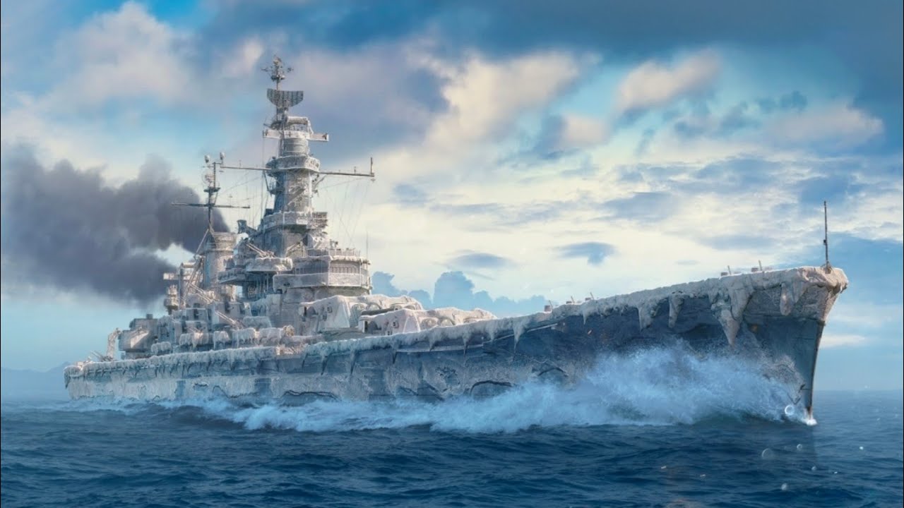 World of warship Legends:Legendary tier RHODE Island