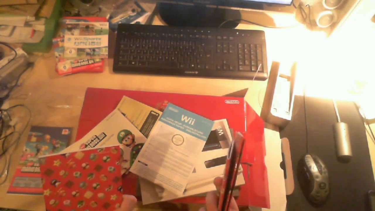 Red Wii Unboxing