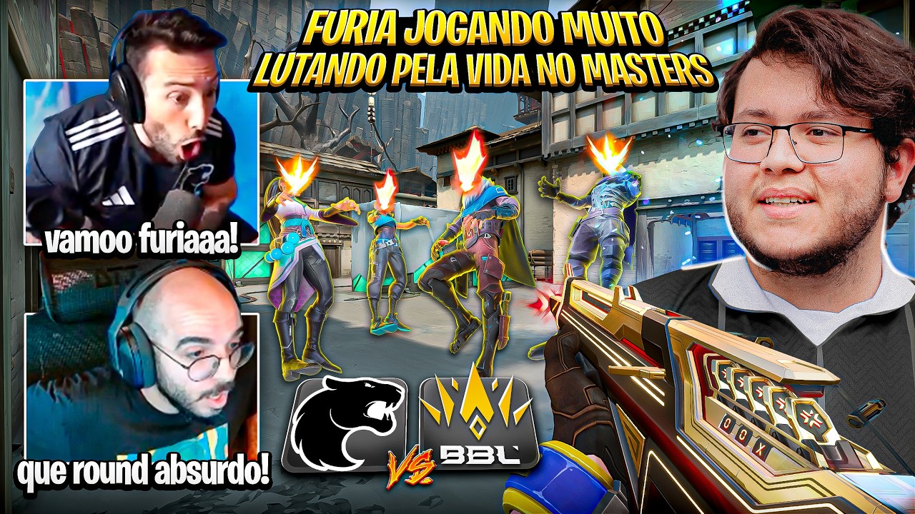 FURIA FIGHTS FOR LIFE IN MASTERS SANTIAGO! INSANE GAME AGAINST BBL! (highlights)