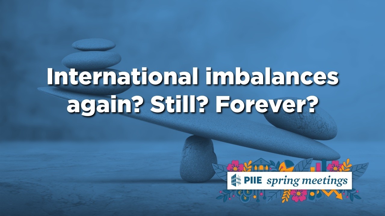 International imbalances again? Still? Forever?