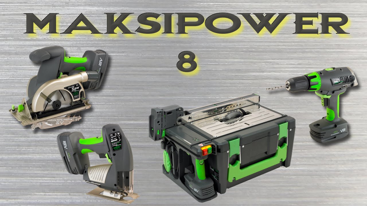 Maksipower 8 -  Uma oficina na maleta