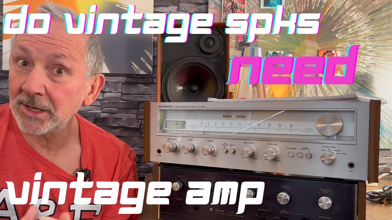 Are vintage speakers best with vintage amp