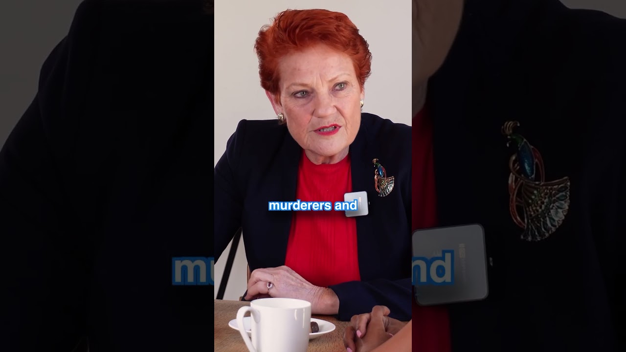 The establishment sent Pauline Hanson to jail