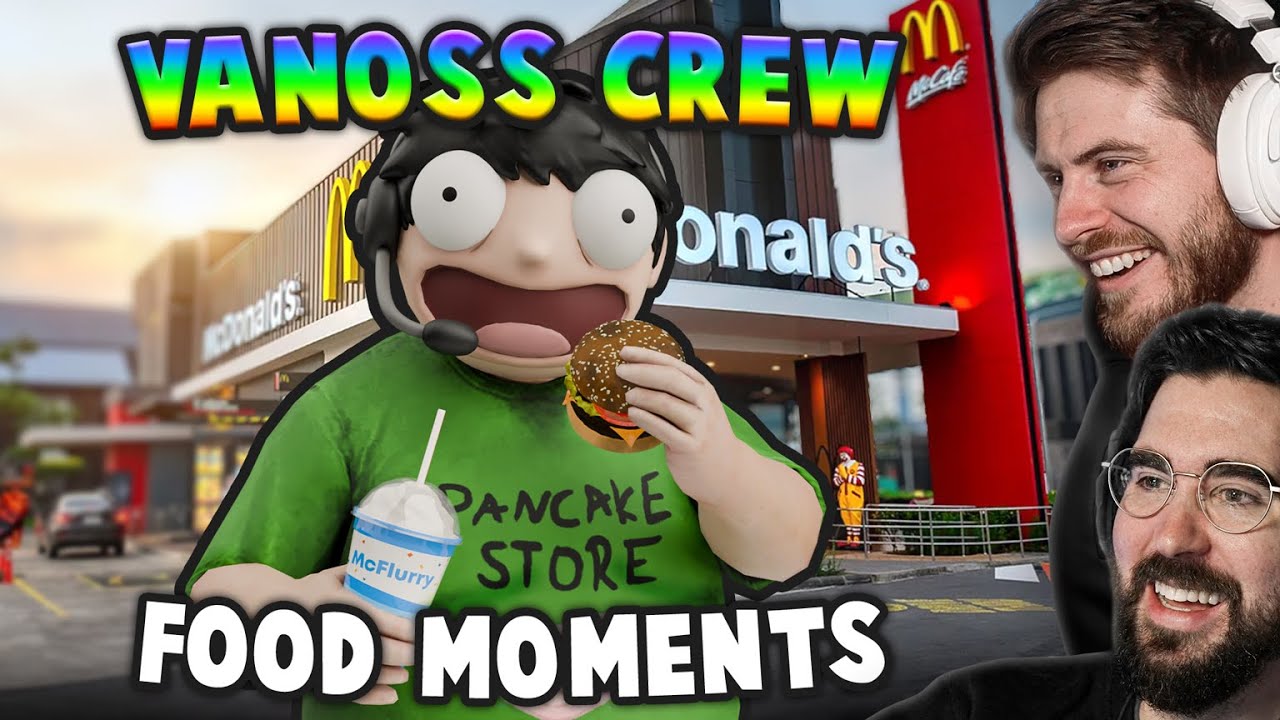 Vanoss Crew Food Moments!