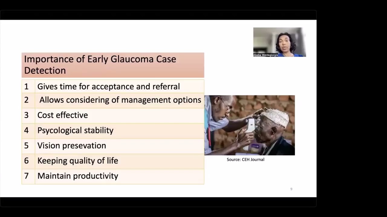 Pan African Glaucoma Association Webinar Glaucoma Screening 1 31 2026