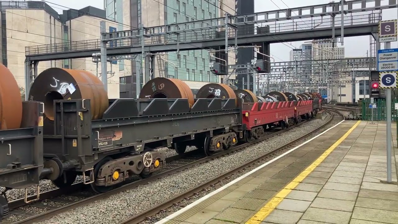 DB 66 188 11:20AM CARDIFF DOCKS RYANS F.W TO MARGAM T.C PASSING THROUGH CARDIFF CENTRAL ON THE DM.