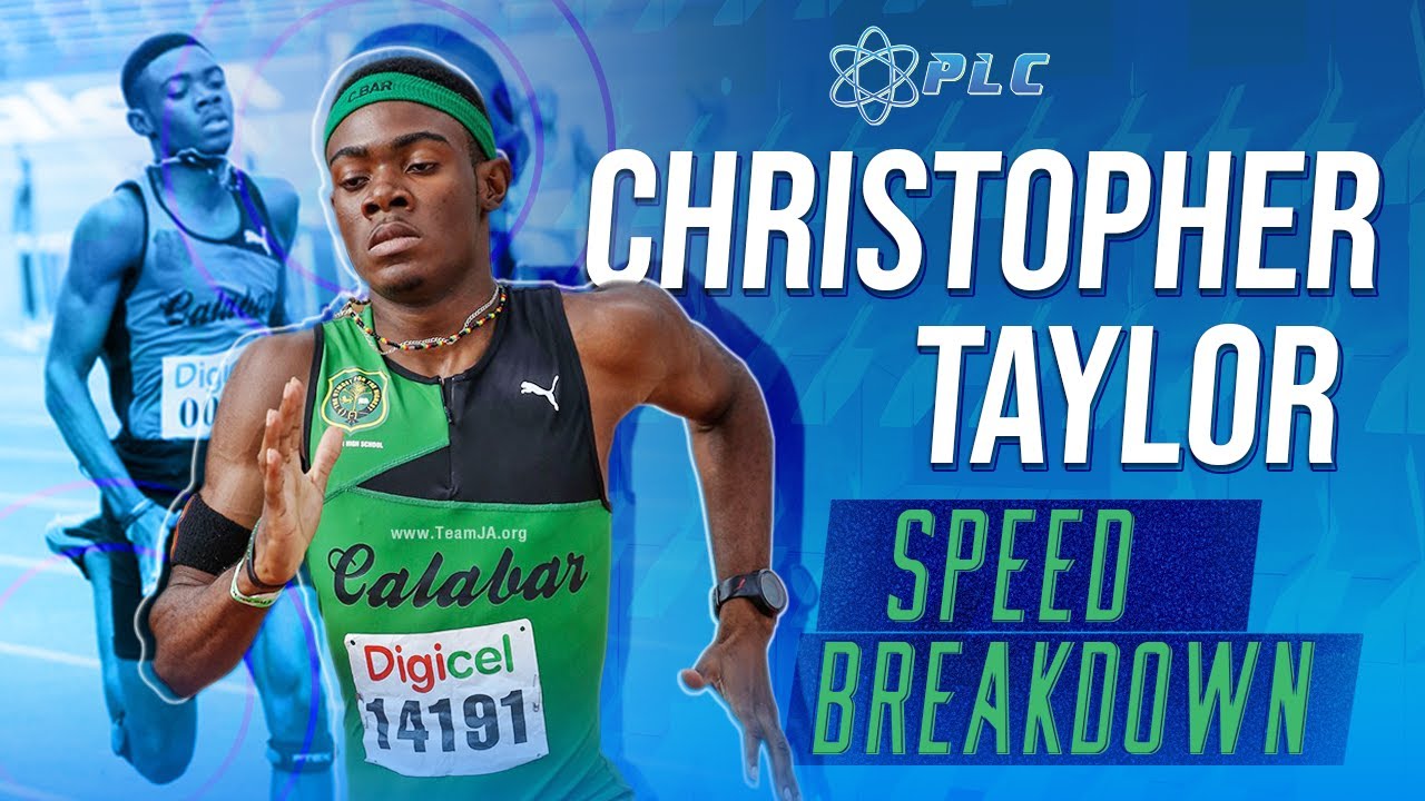 Chris Taylor 100M Sprint Breakdown | Performance Lab of California