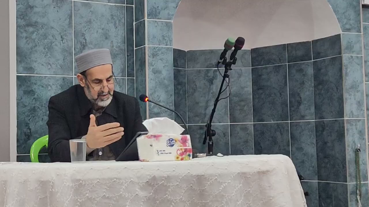 مجلس حديثي بكتاب الأربعين الحسان في فضائل شهر رمضان على فضيلة الشيخ المسند إبراهيم محمد شيت الحيالي