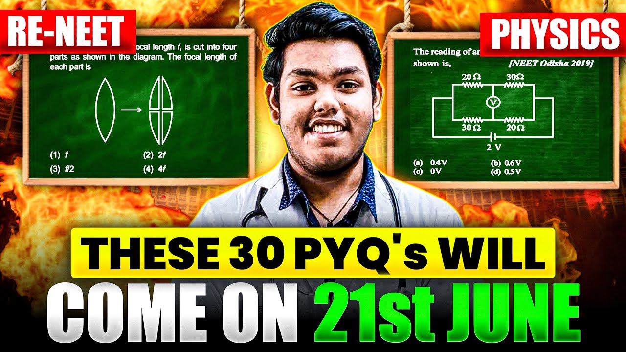 30 Most Repeated Physics SureShot PYQs : 120 Marks Confirmed for NEET 2026 | GAMECHANGER | #Renee...
