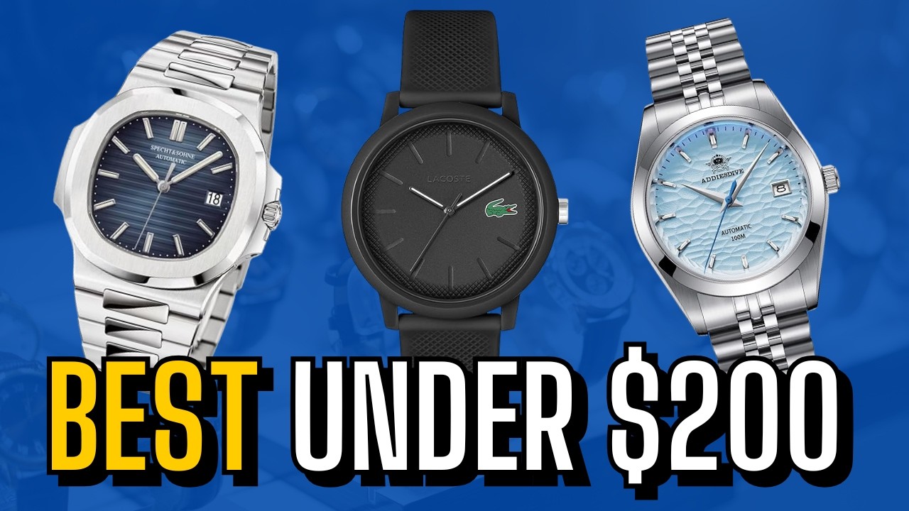 Best Automatic Watches Under $200 [2026] Budget 👍 Quality/Price ✅