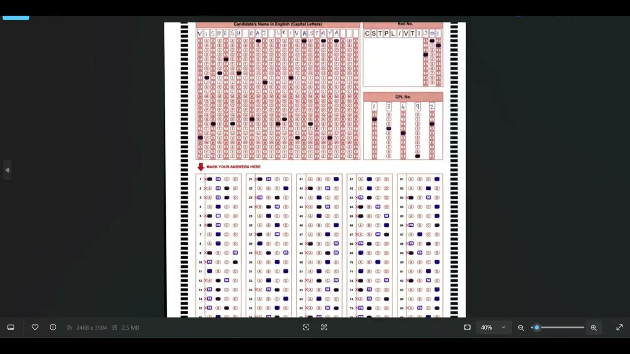 Hindi Demo | OSCAN OMR Sheet Scanning Software | Best OMR Evaluation Tool for Exams