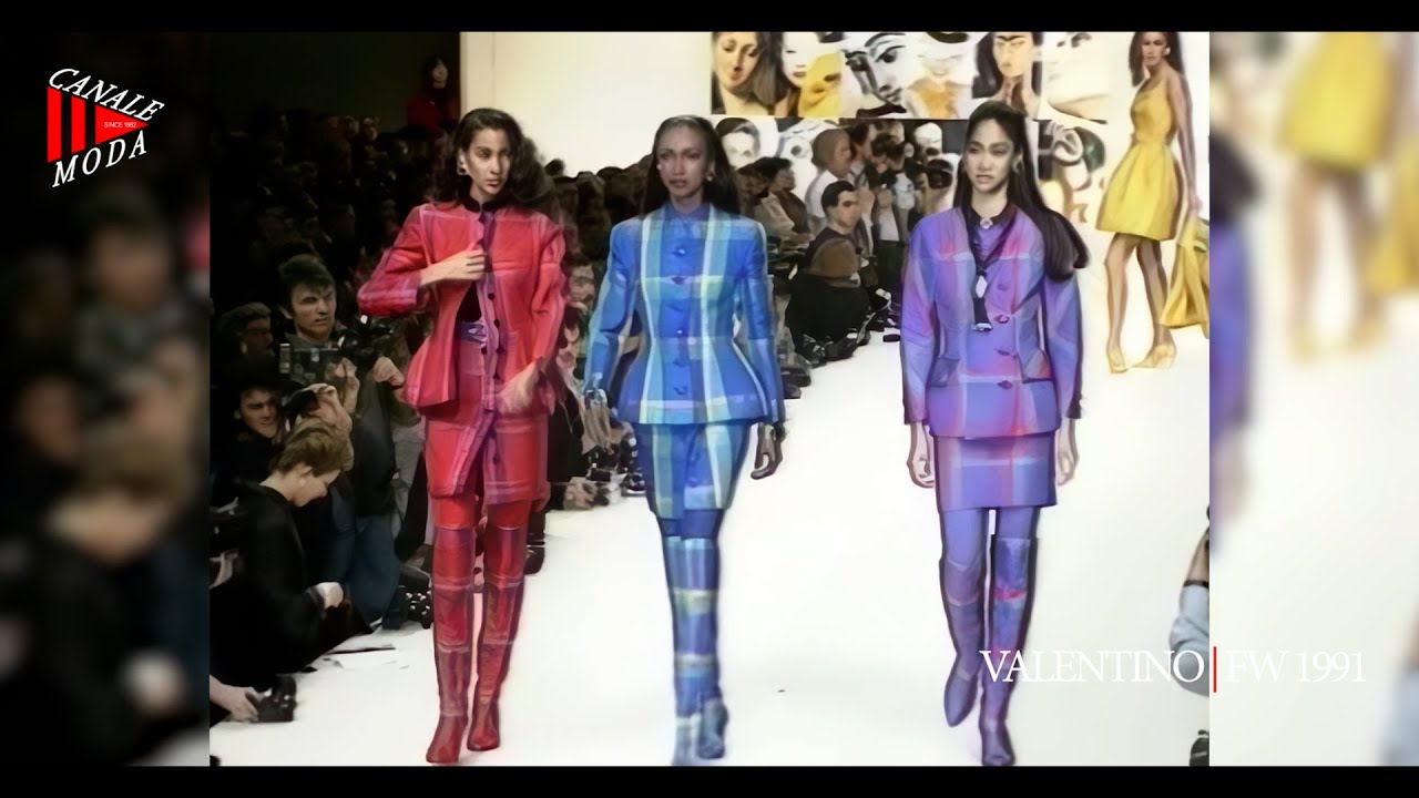 VALENTINO Осень 1991 Париж