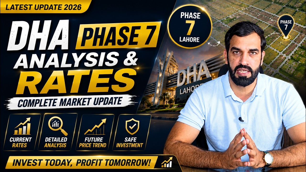 DHA Phase 7 Lahore Analysis & Latest Files Rates 2026 | Complete Market Update