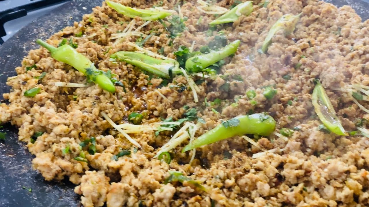 Chicken Tawa qeema (mince)