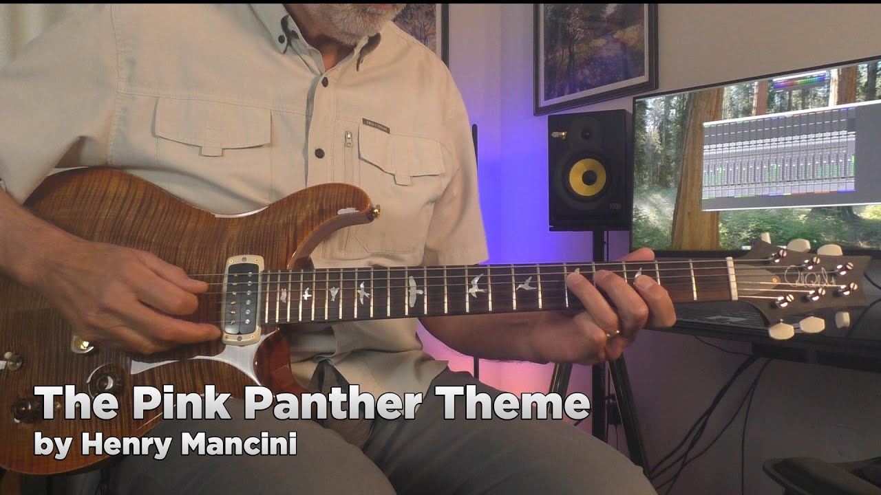 The Pink Panther Theme | Henry Mancini | Guitar Cover