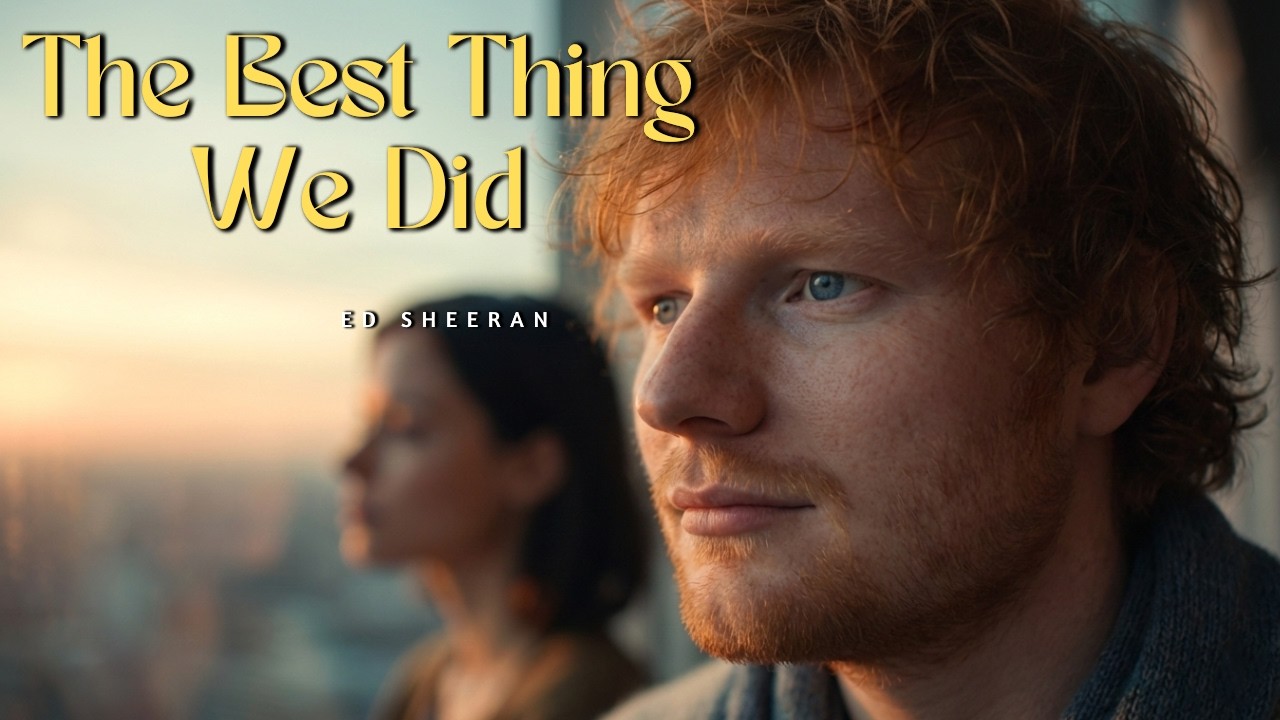 Ed Sheeran – The Best Thing We Did | Acoustic Love Breakup Song That Heals (Music Visualized)