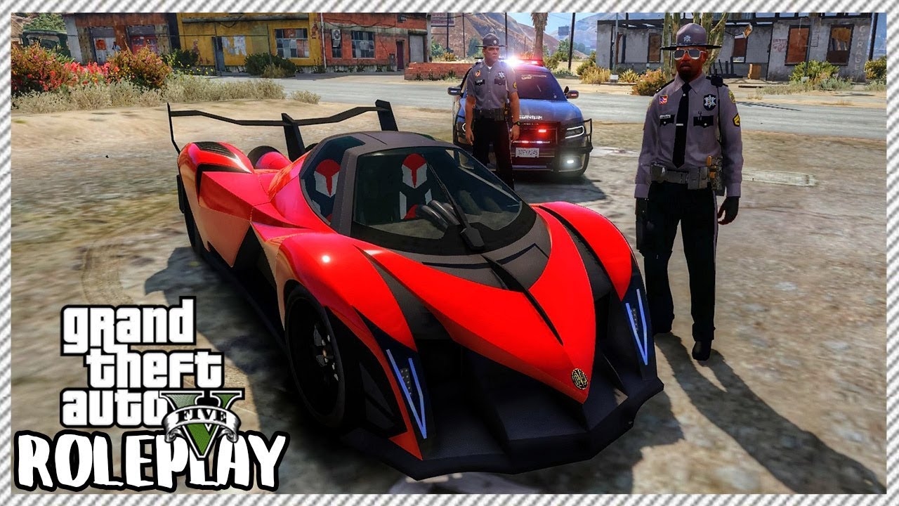 GTA 5 Roleplay - Police Officer vs 5000hp Devel Sixteen | RedlineRP #27