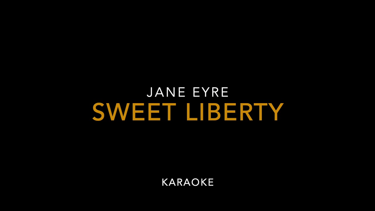 【KARAOKE】MUSICAL『Jane Eyre』 SWEET LIBERTY 【musical piano instrumental】