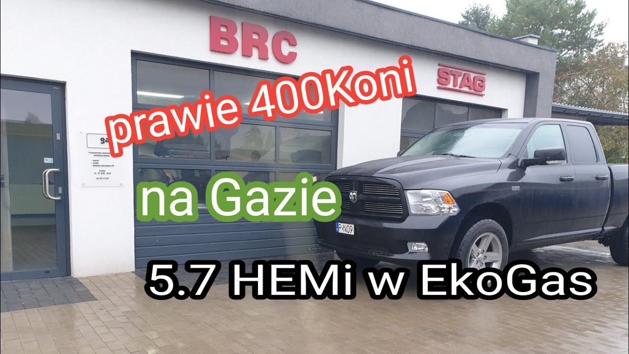 Dodge Ram 5.7 Hemi na LPG w EkoGas Konin