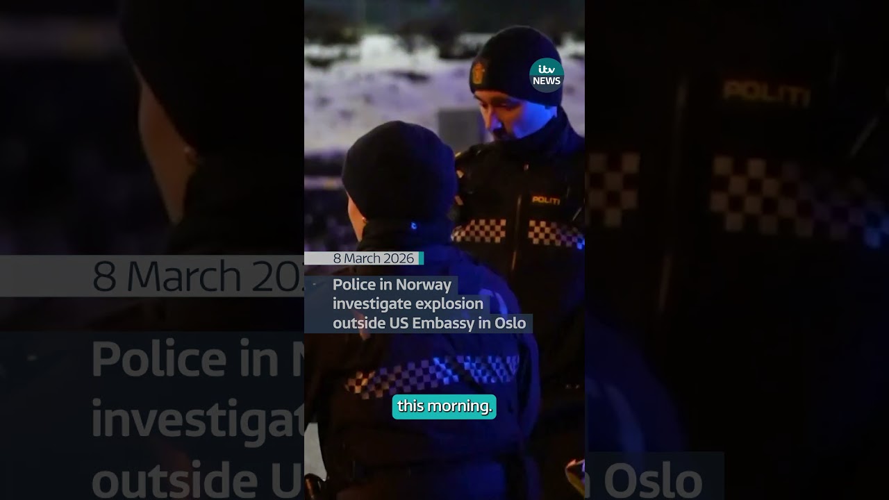 Police in Norway are investigating a small explosion outside the US Embassy in Oslo
