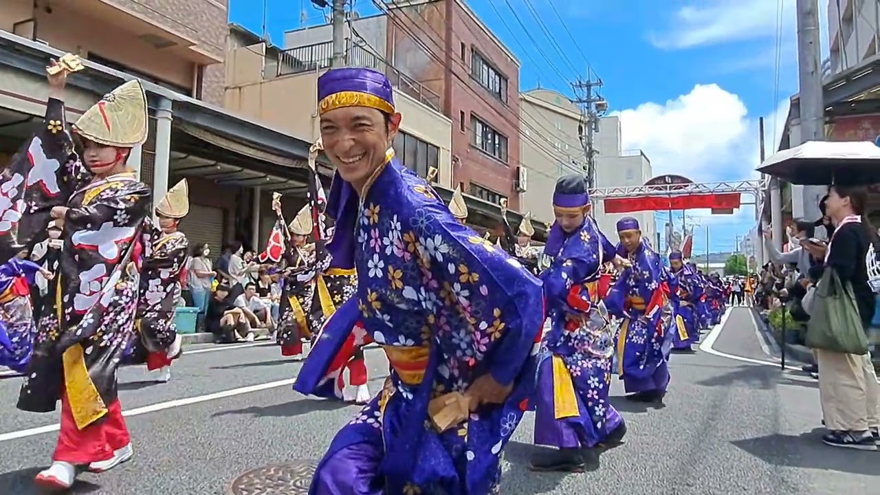 【十人十彩】第70回よさこい祭り2023 本祭2日目 菜園場競演場 (R5年8月11日)
