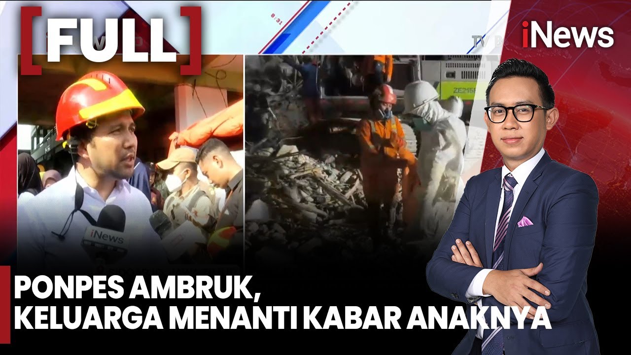 Update Ponpes Ambruk Di Sidoarjo: 53 Santri Meninggal, 104 Selamat |FULL iNews Pagi (06/10)
