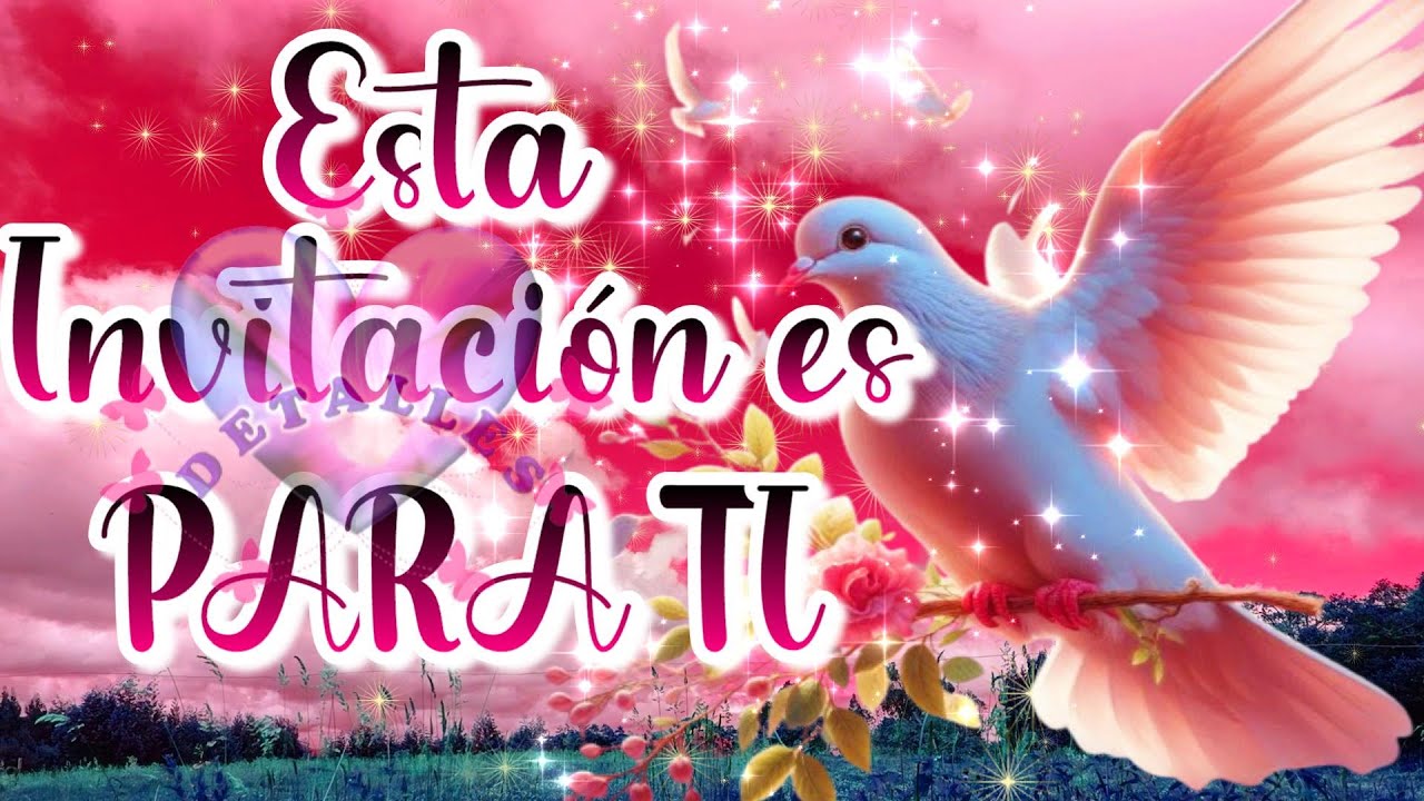 PARA TI ÁBRELO ESCUCHALO Esta invitación es para ti Compartelo