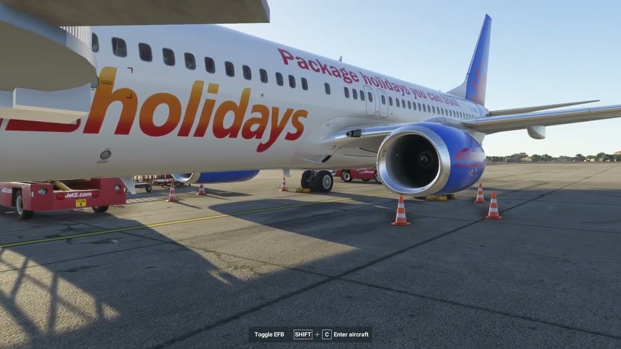 Msfs2024, Alicante - Leeds | Jet2 737-800 GO AROUND | PMDG