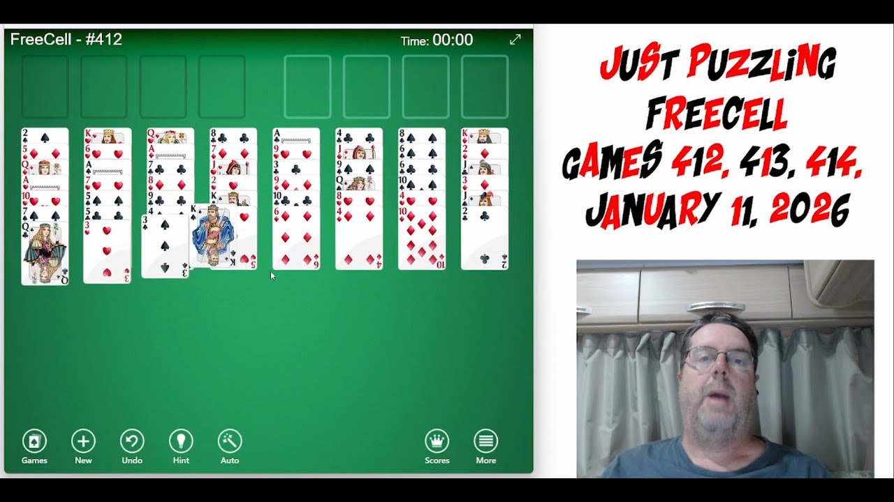 Learning Freecell By Doing and Explaining Games 412, 413 and 414