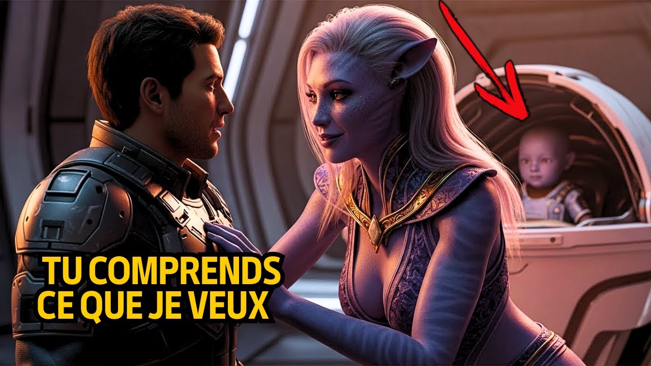 “Tu es le père qu’il lui faut”, rougit la Reine... “Et le mâle qu’il me faut à moi” (HFY)