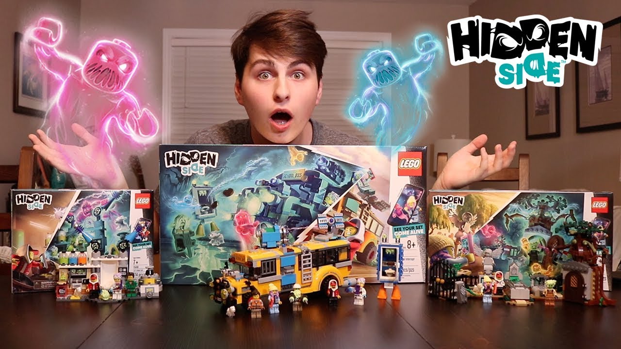 Lego Hidden Side Sets Time-Lapse Build and Review!