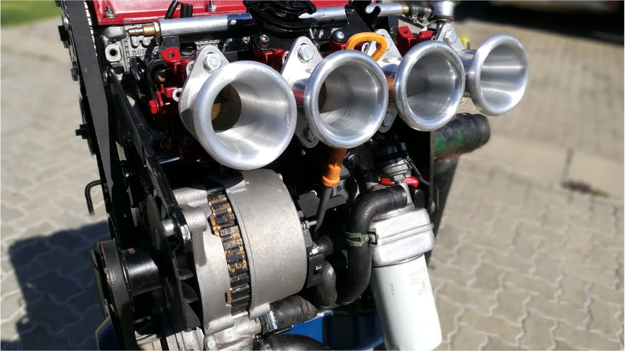 Vw Mk1 ITB - Start after high compression motor build, 1800cc Running on ITB and afgas, 298 stk cam