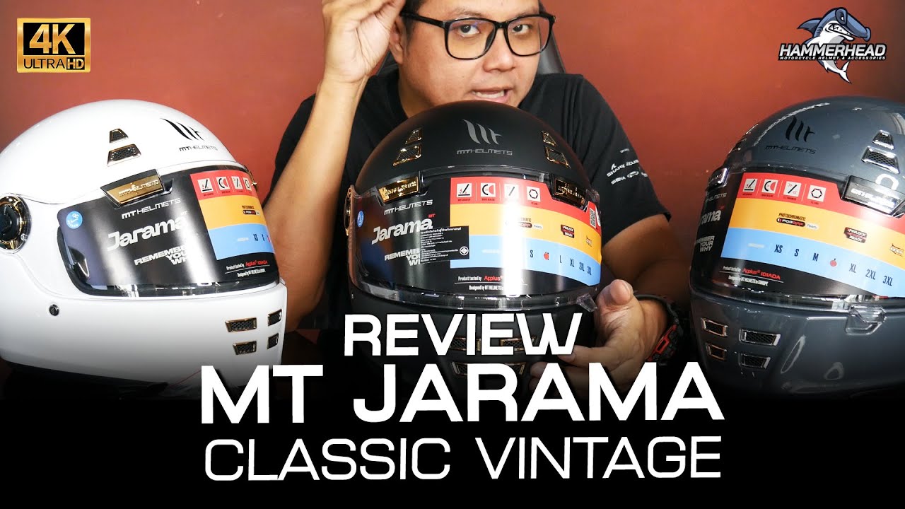 รีวิว MT JARAMA หมวก Classic Vintage สัญชาติสเปน มาตรฐานยุโรป 22.06