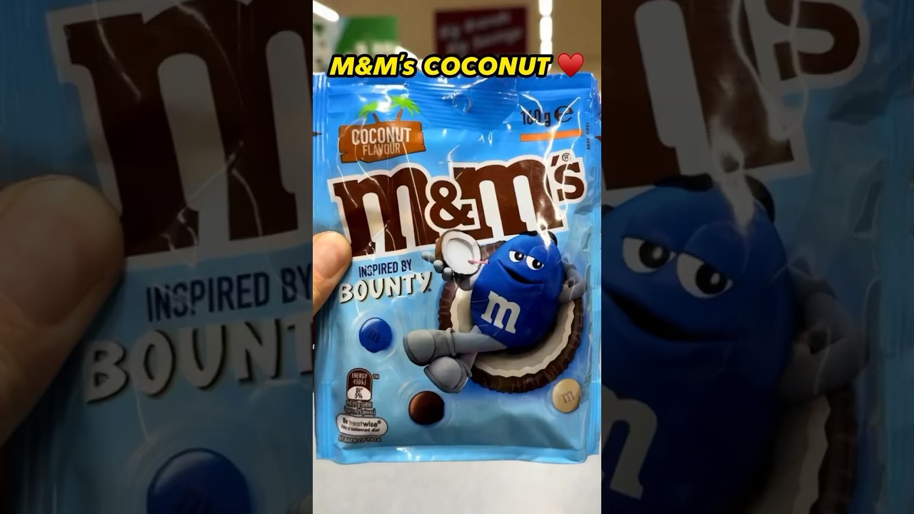 M&M&rsquo;s on coconut🥥