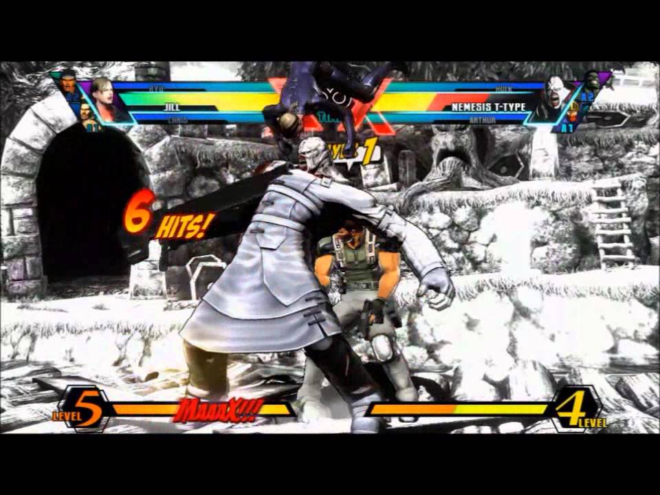 Anti-Biohazard Rush UMvC3 Combo Video