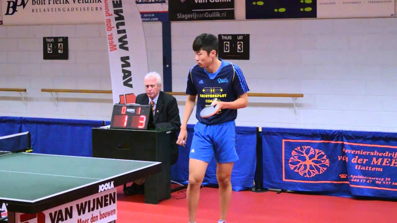 Tafeltennis Eredivisie Smash 70 VS Enjoy & Deploy Taverzo