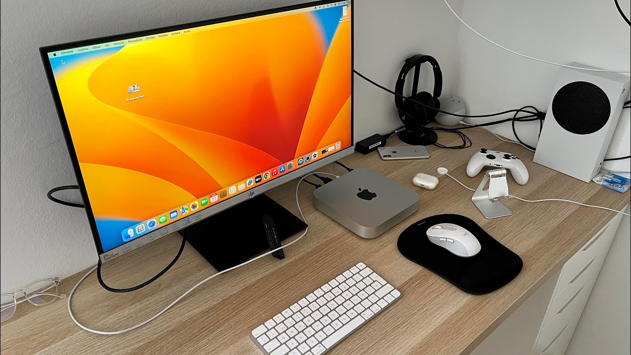 MI NUEVO SETUP 🖥️ | Mac mini M2 + HP 27f 4K + Logitech… 🔥
