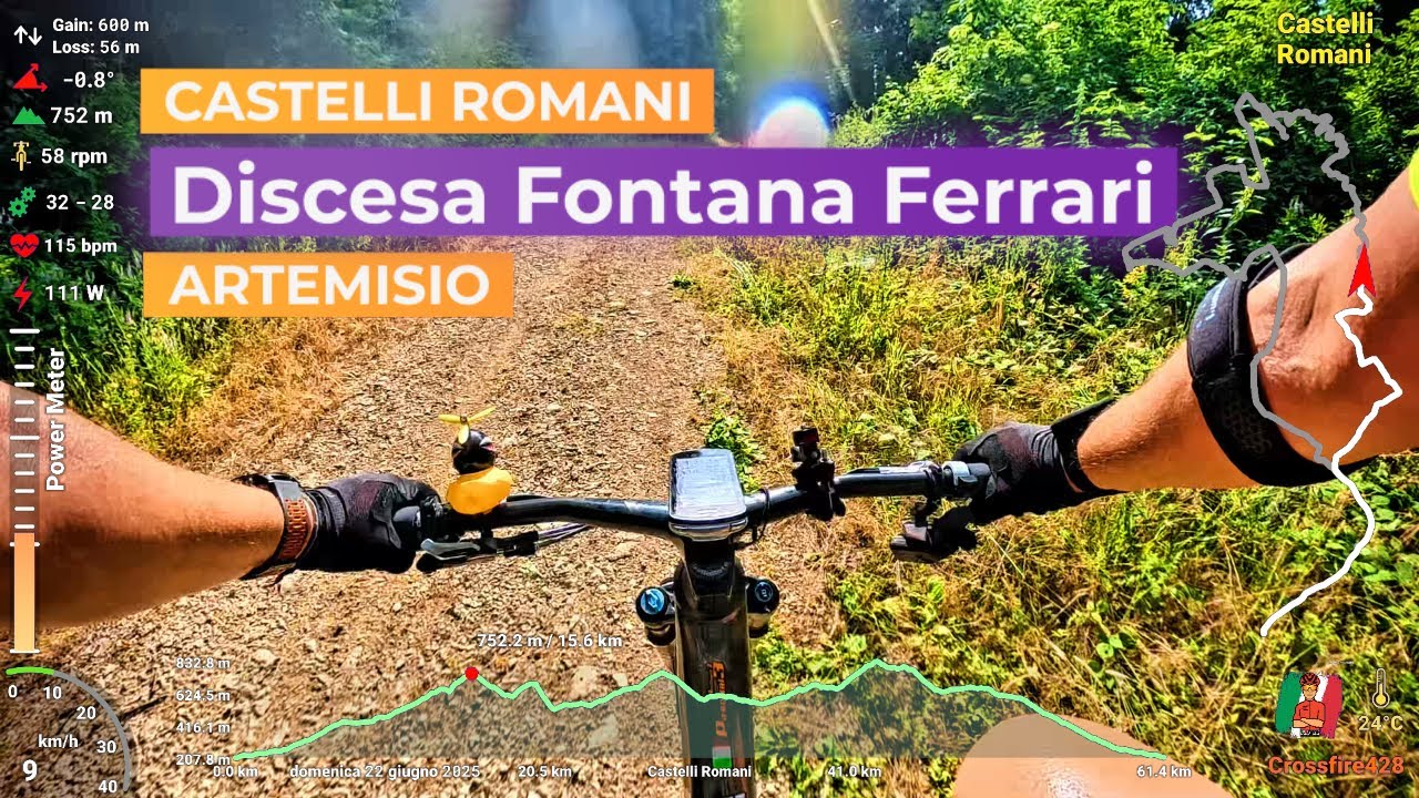 Monte Artemisio in MTB: la Discesa Fontana Ferrari in 4K è PURA ADRENALINA! 🚵💥