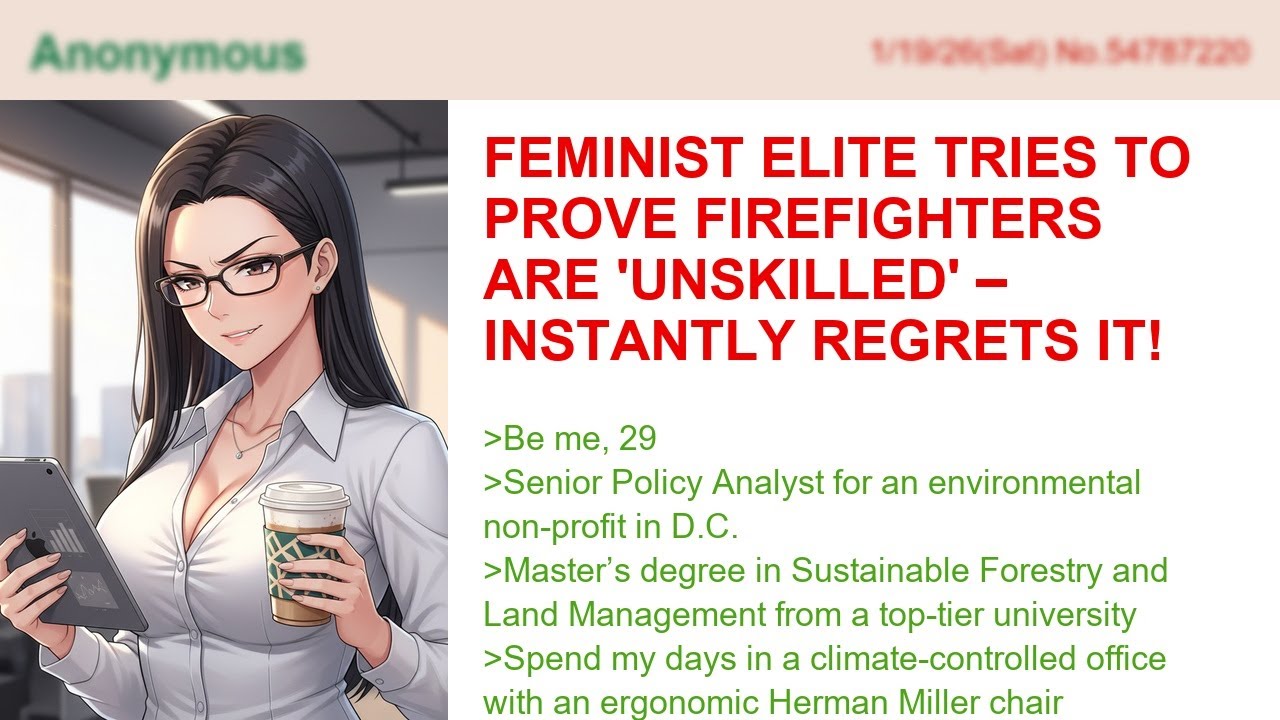 Feminist Elite Tries To Prove Firefighters Are 'Unskilled' – Instantly Regrets It!