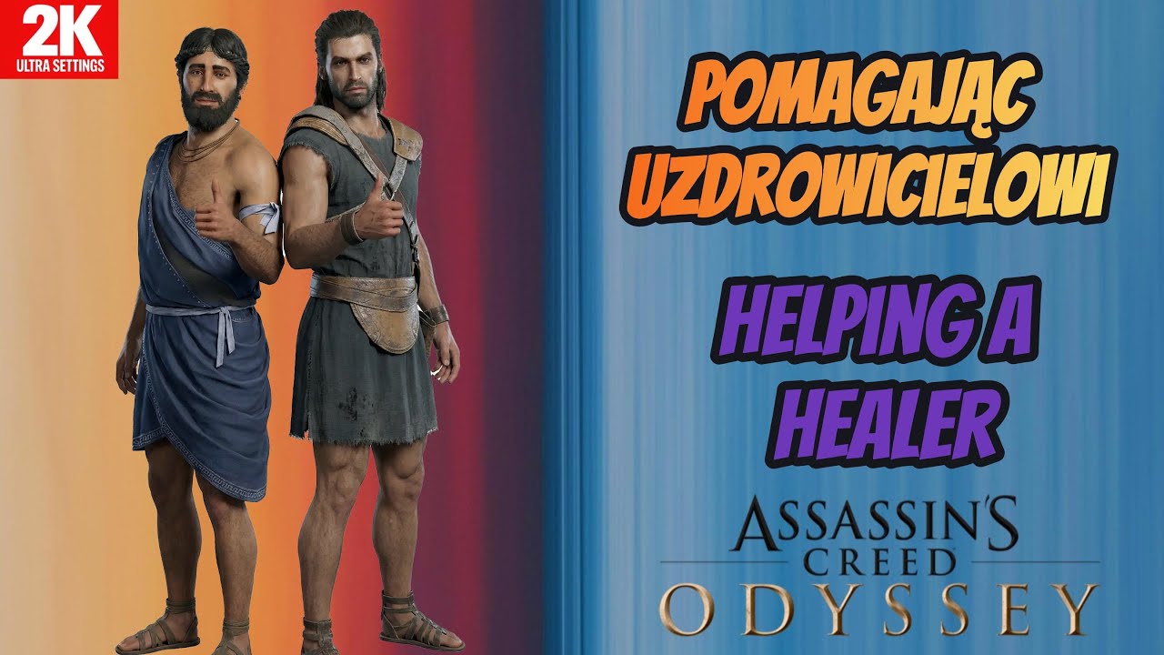 Assassin's Creed Odyssey PL - Pomagając uzdrowicielowi | Helping a Healer | Ultra | Gameplay PL 2026