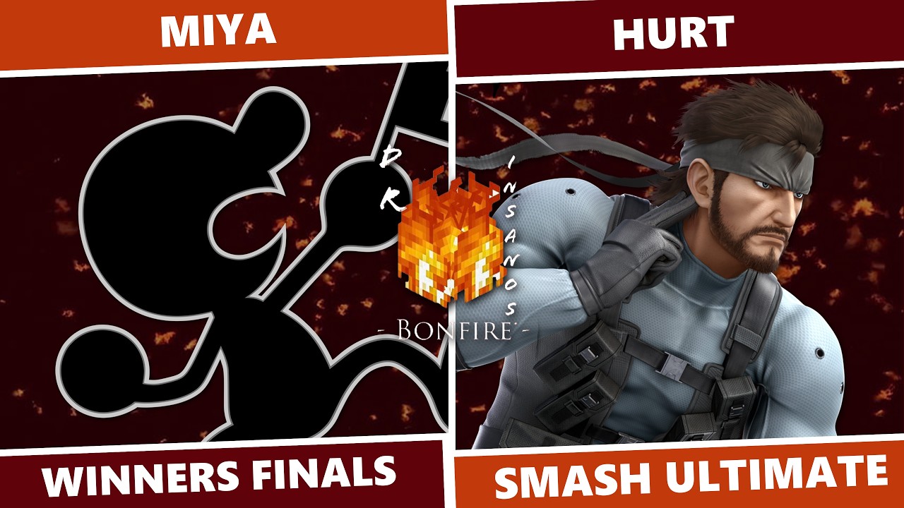 Dr. Insano's Bonfire 3: Winners Finals - Miya (Mr. Game & Watch) Vs. Hurt (Snake) SSBU