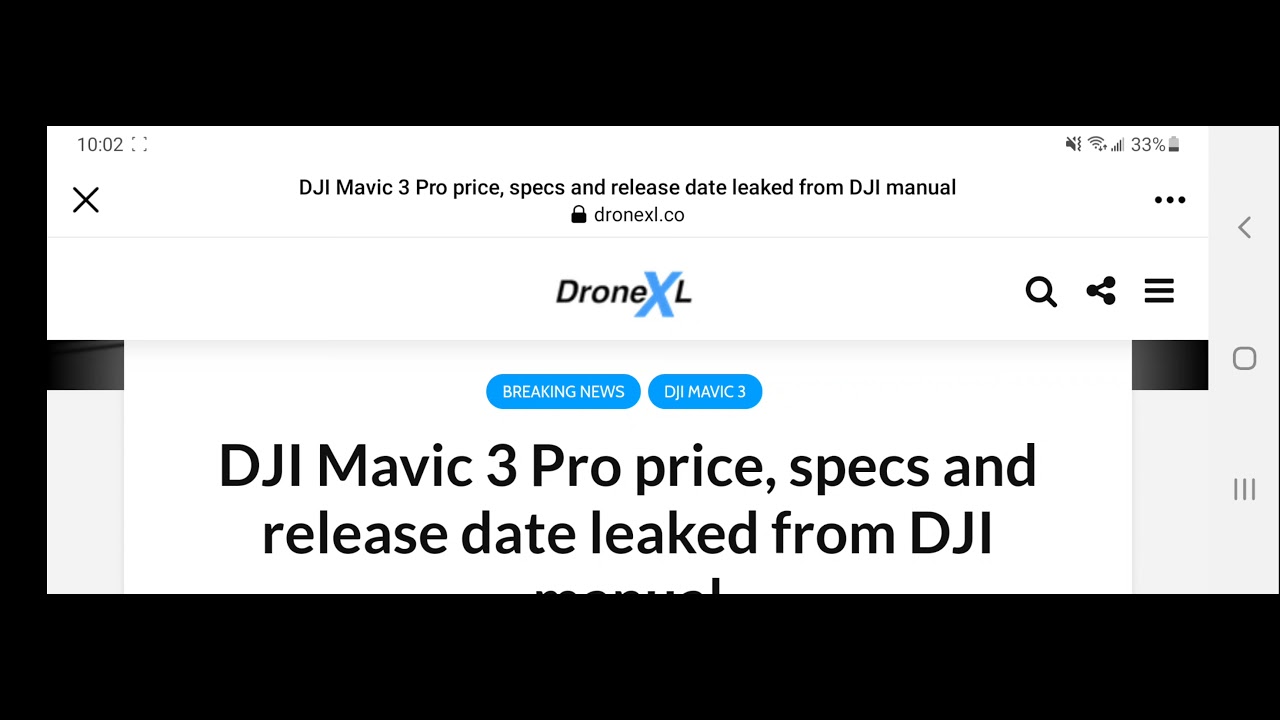 Mavic 3 Pro Release Date