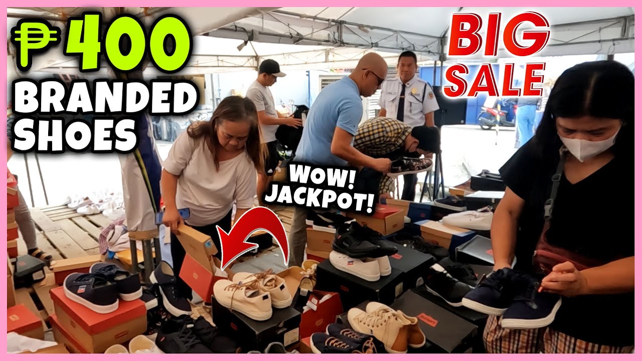 WAREHOUSE SA MAYNILA SALE UP TO 90% OFF NA MGA BRANDED SHOES, BAGS, CLOTHES, ATBP., JACKPOT KA DITO!