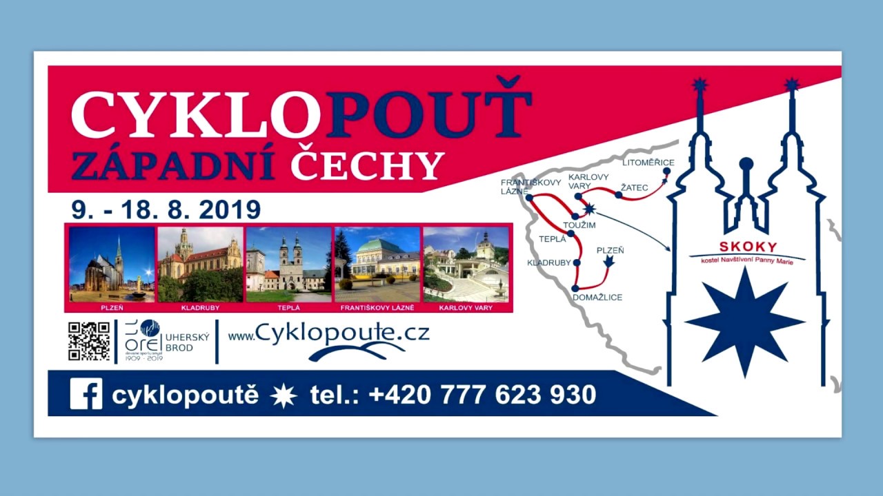 Cyklopouť 2019 SKOKY  I. část