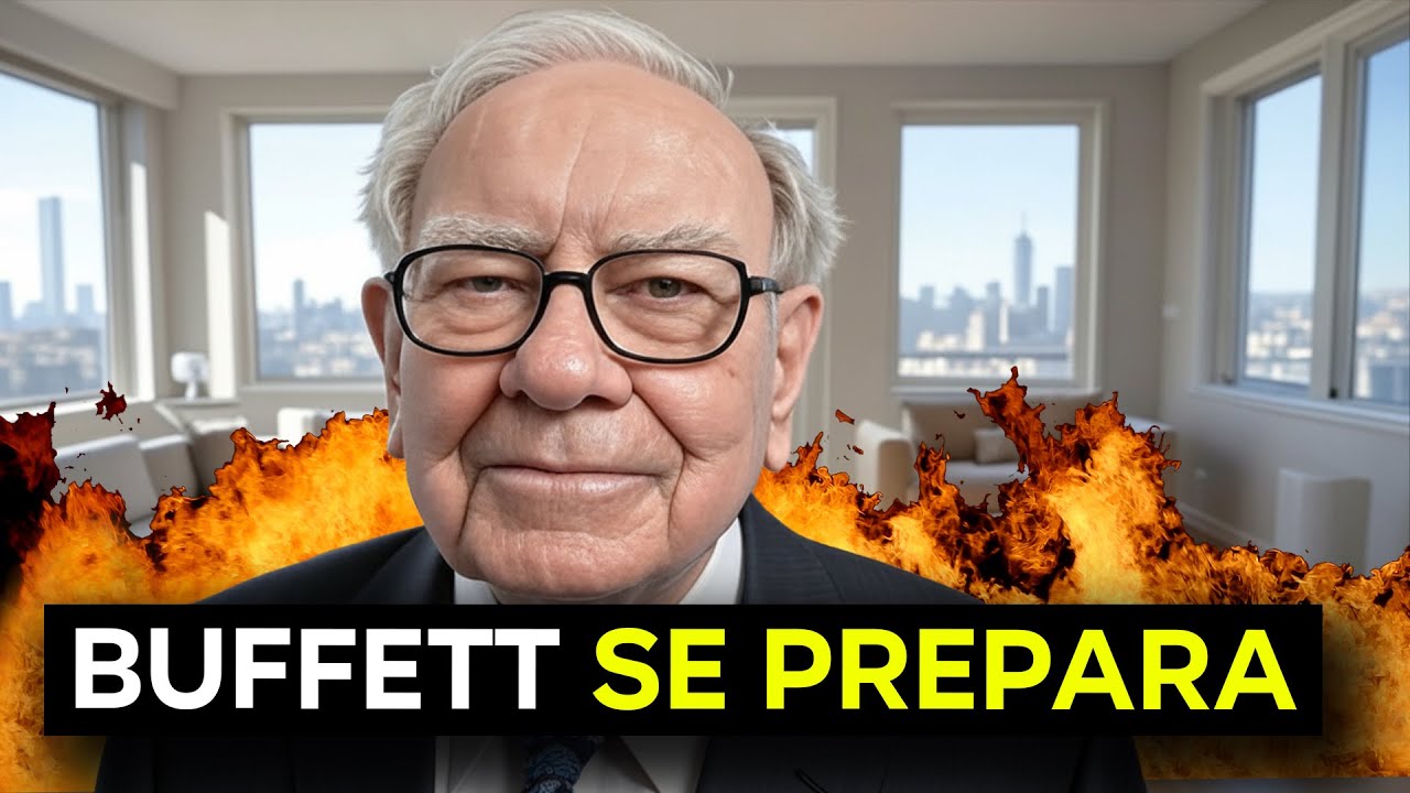 WARREN BUFFETT SE PREPARA: VENDE ACCIONES E INVIERTE EN REAL ESTATE