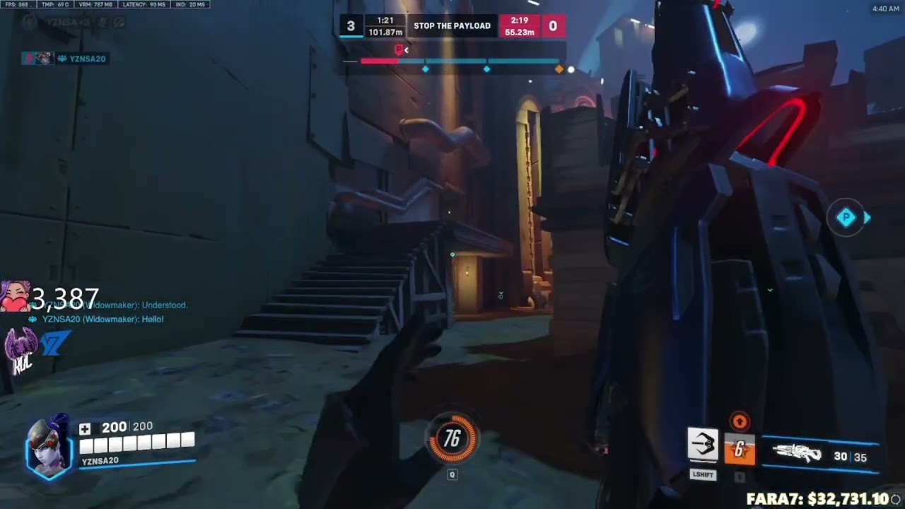 More Yznsa playing Tracer and Hanzo