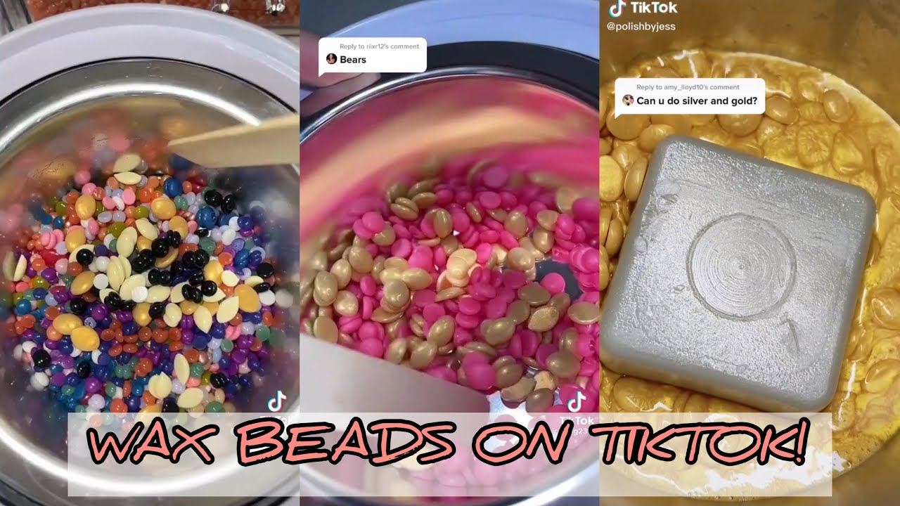 ASMR WAX BEADS ON TIKTOK! | TikTok Compilation 2021