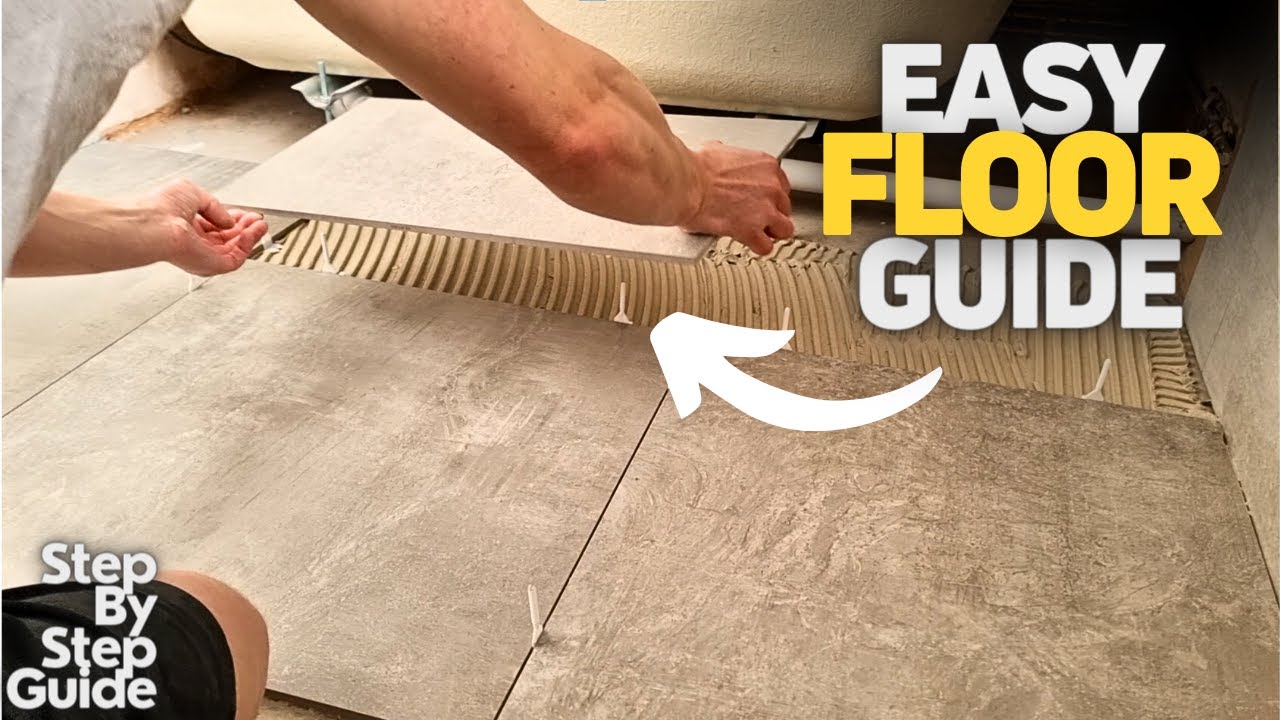 How To Tile a Bathroom Floor | Easy Beginner Guide