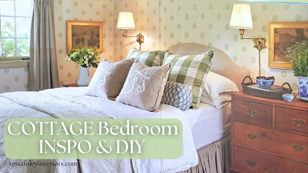 Cottage Style Bedroom Makeover Inspiration & DIY Projects