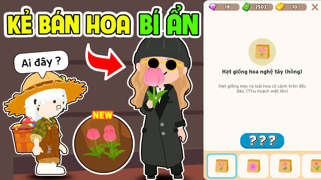 BEDY PH&Aacute;T HIỆN KẺ B&Aacute;N HOA M&Agrave;U HỒNG B&Iacute; ẨN Ở N&Ocirc;NG TRẠI | PLAY TOGETHER